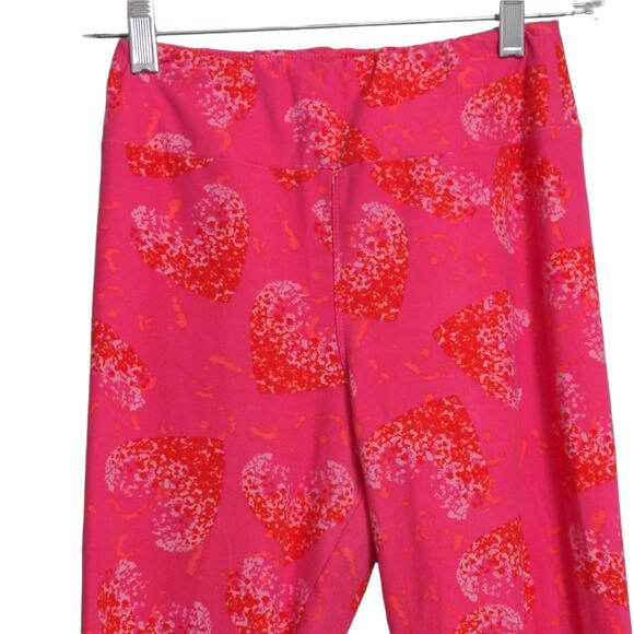 LuLaRoe Leggings in Heart Print – One Size - Picture 3 of 8